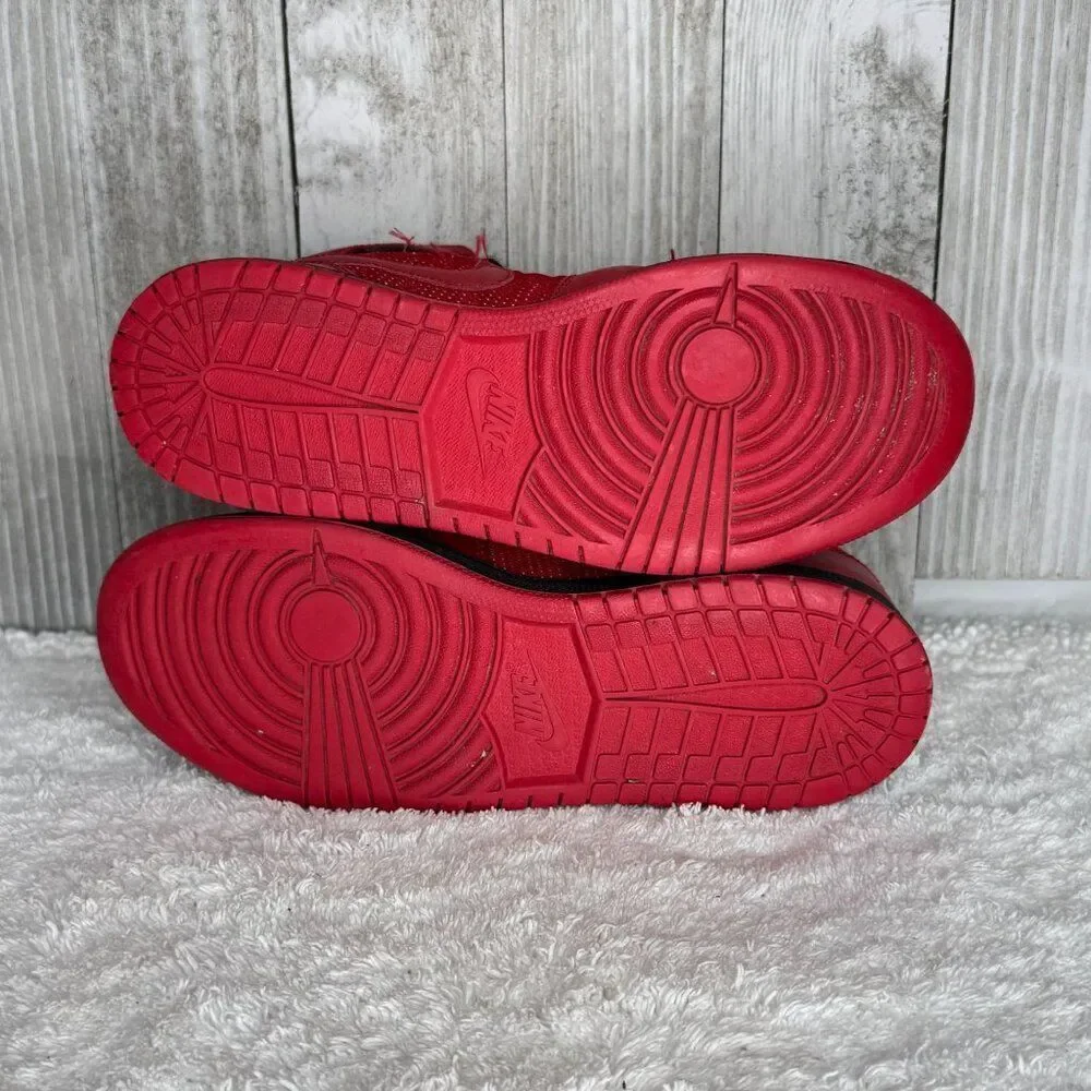 NIKE Air Jordan 1 Retro '97 TXT Gym Red/Black Size 6.5Y Youth